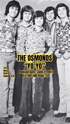 The Osmonds “Yo-Yo” #70s #70smusic #theosmonds #osmonds