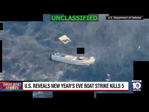 5 killed in another strike on alleged drug trafficking boats