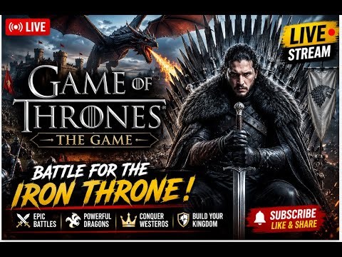 🐉 GAME OF THRONES Gameplay LIVE | House War Begins!