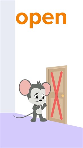 Kindergarten Sight Words: Open | ABCmouse #learning #education #sightwordsforkids #kindergarten