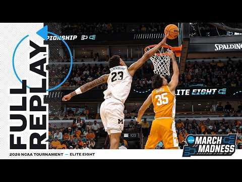 Michigan vs. Tennessee: 2026 NCAA men's Elite Eight | FULL REPLAY