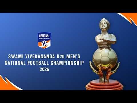 SAI vs Gujarat | U-20 Men's National Football Championship 2026 | Group F | LIVE