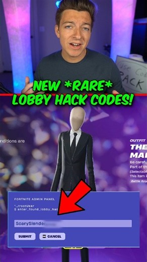 NEW *RARE* LOBBY HACK Codes in Fortnite!