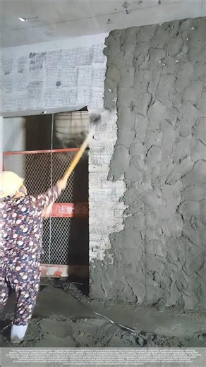 Traditional methods for accelerating the plastering and base coating of walls.