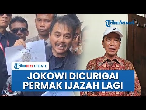Roy Suryo Cs Curiga Kubu Jokowi Permak Ijazahnya Lagi: Asli dari Mana Mletat-mletot, 99 % Palsu