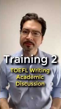 Write Stronger TOEFL Writing Responses