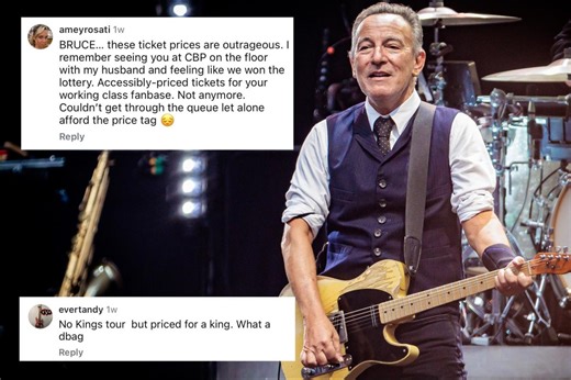 Springsteen fans outraged over pricey tickets for ‘No Kings’-themed tour; ‘a woke joke’