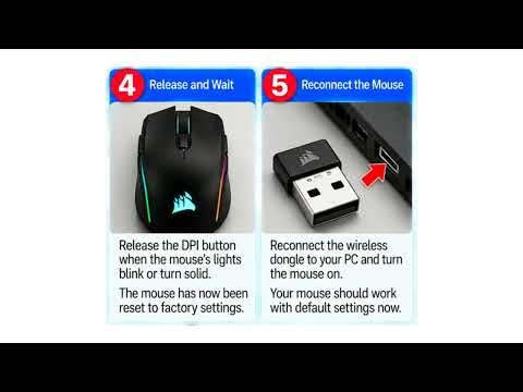 Corsair Wireless Mouse Hard Reset – Step-by-Step Guide