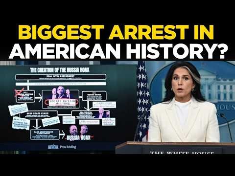 Obama In Jail? Shocking Arrest In America On Trump Orders, Tulsi Unveils Charges? US News