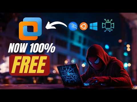 VMware Pro is FREE, 5 OS's, 1 PC: Kali, Ubuntu, Windows - Rebirth of VMware like Spiderman