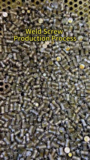 How Weld Screws Are Formed ⚙️ Cold Heading Process