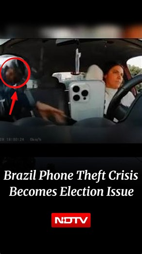 Brazil Phone Theft Crisis Takes Centre Stage In Election Campaign After Influencer's Phone Stolen