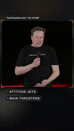 Tesla Roadster Thrusters Just Made It Fly