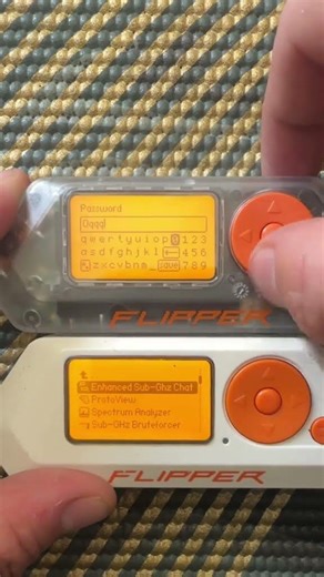 Enhanced Sub-Ghz Chat on the Flipper Zero Demo! No... #Shorts #slicerdroid