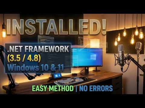 How to Install .NET Framework in Windows 11/10 (Easy Method)