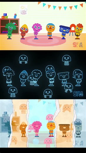 Super Simple Songs The Jellyfish Dance Intro Logo Sponsored By Klasky Csupo 2001 Effects #shortsfeed