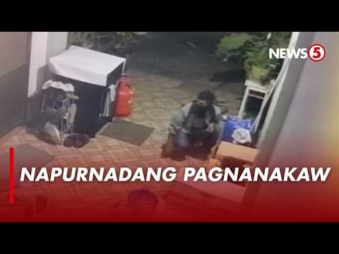 Lalaki, bigong makapagnakaw matapos tumunog ang CCTV sensor