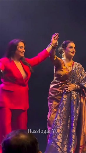 This time Rani Mukerji will definitely invite Rekha ji to Durga Puja #shortvideo