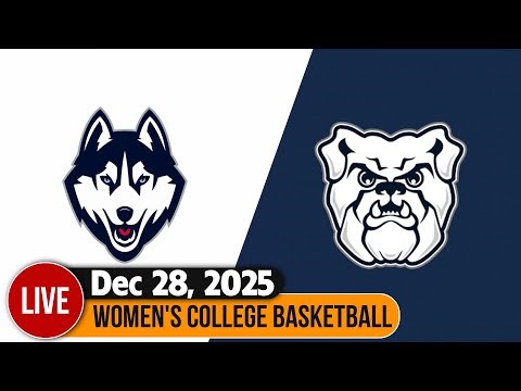 [LIVE] UConn vs Butler 12/28/2025 | Women's College Basketball | NCAAW Today