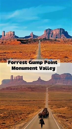 🌅 "Run Forrest Run! The Real Monument Valley Will Take Your Breath Away!" #googleearth #travel