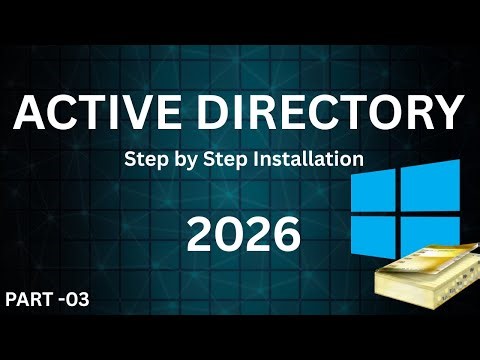 Active Directory and DNS | Step By Step Installation 2026
