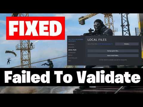 How To Fix Call of Duty Warzone 3 “Files Failed To Validate & Will Be Reacquired” – (Steam)