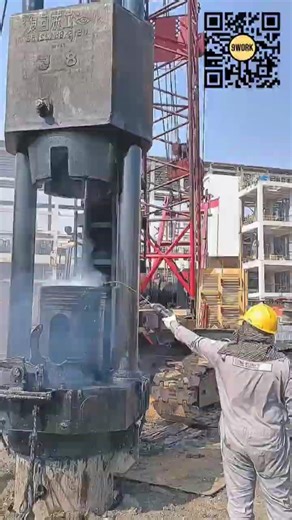 How Heavy-Duty Piling Machines Build Strong Foundations #9work #9forge