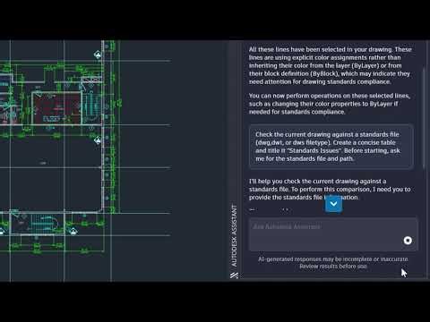 New Autodesk Assistant (Tech Preview) | AutoCAD 2027