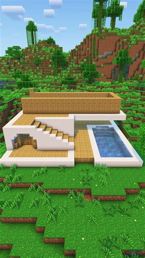 Minecraft New modern house #minecraft