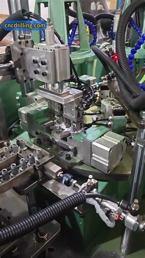 DXOVO Industrial Rotary Table Automatic Drilling and Tapping Machine with Bowl Feed #factory