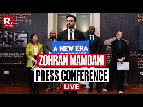 LIVE: New York City Mayor-Elect Zohran Mamdani Makes Big Announcement | USA