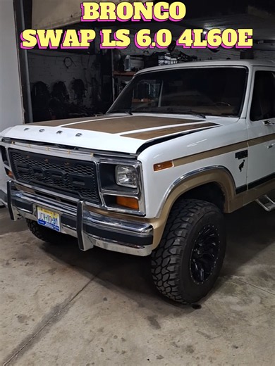 Bronco Swap Ls 6.0 4L60e BTR Camshaft Estilo RETRO #ford #BRONCO #lsswap #swap #viral