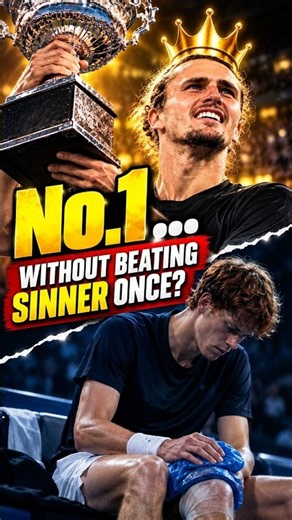 🏆 Zverev World No. 1 WITHOUT Beating Sinner?! 😳🔥