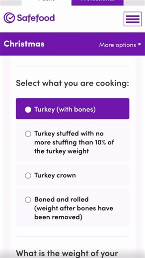 Need to figure out how long to cook your turkey?? Our turkey cooking time calculator does the maths for you. Put in the weight and what time you want eat dinner, and it works out how long your turkey will take to cook and when to put it in the oven. Click now to use the turkey calculator: https://www.safefood.net/christmas/turkey-cooking-calculator #christmas #christmasdinner #viral | Safefood