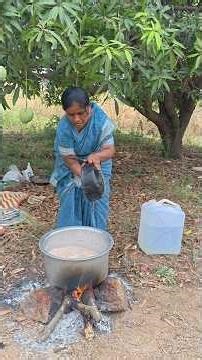 #మామిడి తోటలో రాగి జావా#ragijava in telugu