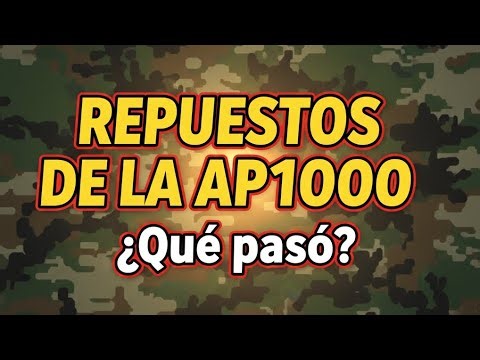 Repuesto de la AP1000, Que paso ??