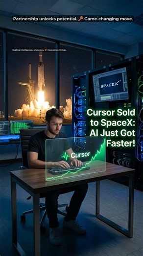 Cursor & SpaceX: AI Future 🚀❓