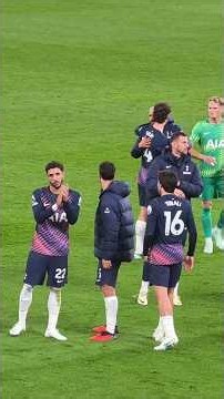 SCENES AT THE FINAL WHISTLE: Manchester United 1-1 Tottenham Hotspur: The Players After the Game