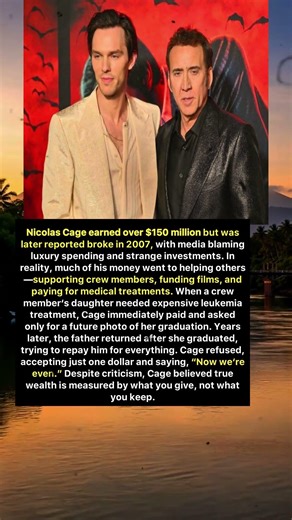 Nicolas Cage: The Billion-Dollar Heart Behind the Fame