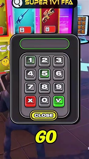 OP Secret Code in Super 1v1 FFA Crazy 🤯 #fortnite