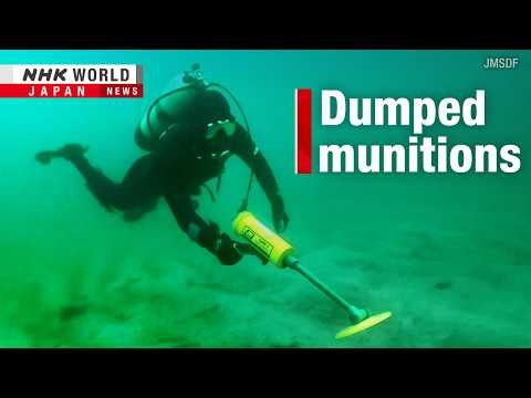 Tokyo's Niijima Island cleans up WWII sea legacyーNHK WORLD-JAPAN NEWS