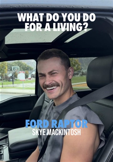 Staged or nah? 😂 I get asked a lot lately what vehicle I’m driving since I do a lot of my talking videos inside it. I got a 2023 Ford Raptor. Truly my dream vehicle and I’m so grateful to be here. I still see it and just smile. Yes because it’s super fun to drive, but mostly because I understand all that it took to be able to get it. It stands for something. Hard work and consistency pay off people! I’m grateful to be an accidental and random fitness influencer lol. And again, it’s not the truc