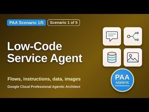 PAA Scenario 01/5: A Low-Code Service Agent for a Utility