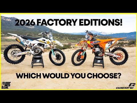 FACTORY EDITIONS! Husqvarna FC 450 vs, KTM 450 SX-F - Which Would You Pick?