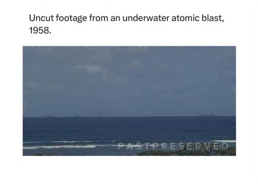 GREAT MOMENTS on Instagram: "Rare clip - Underwater Nuclear Bomb test : Operation Hardtack I (1958) 🌊☢️ Witness the raw, terrifying power of the “Wahoo” and “Umbrella” shots. In 1958, the Pacific Ocean became a laboratory for the unthinkable. As part of Operation Hardtack I, the United States conducted two major underwater nuclear detonations at the Enewetak Atoll to study the effects of atomic shockwaves on the high seas. The Cold Reality in Numbers: • 35 Tests: Hardtack I consisted of 35 nucl