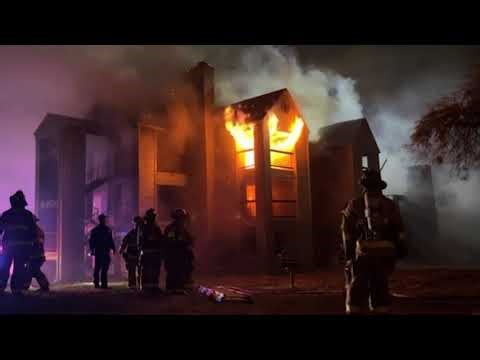 Massive fire damages entire apartment building on Austin Highway, 31 San Antonio residents displaced