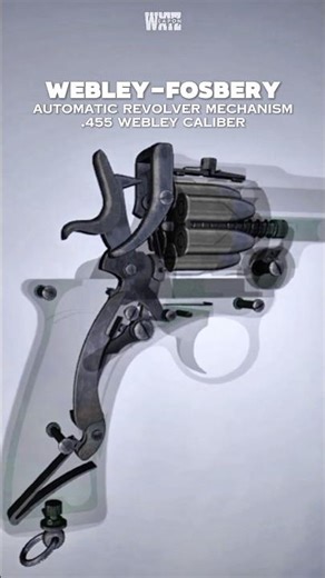 Webley-Fosbery | Internal Animation #Shorts