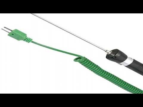 UNI-T UT-T03 Submersed Thermocouple Probe Sensor k-type 18cm For Water Liquid Tempearature