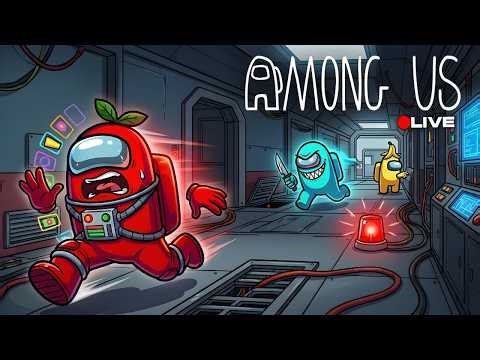 Among Us LIVE With Subscribers | Total CHAOS 😳