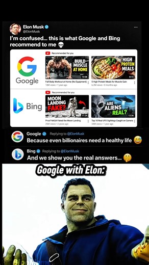 Google vs Bing: They Really Did Elon Dirty 💀😂 #memes #funny #humor